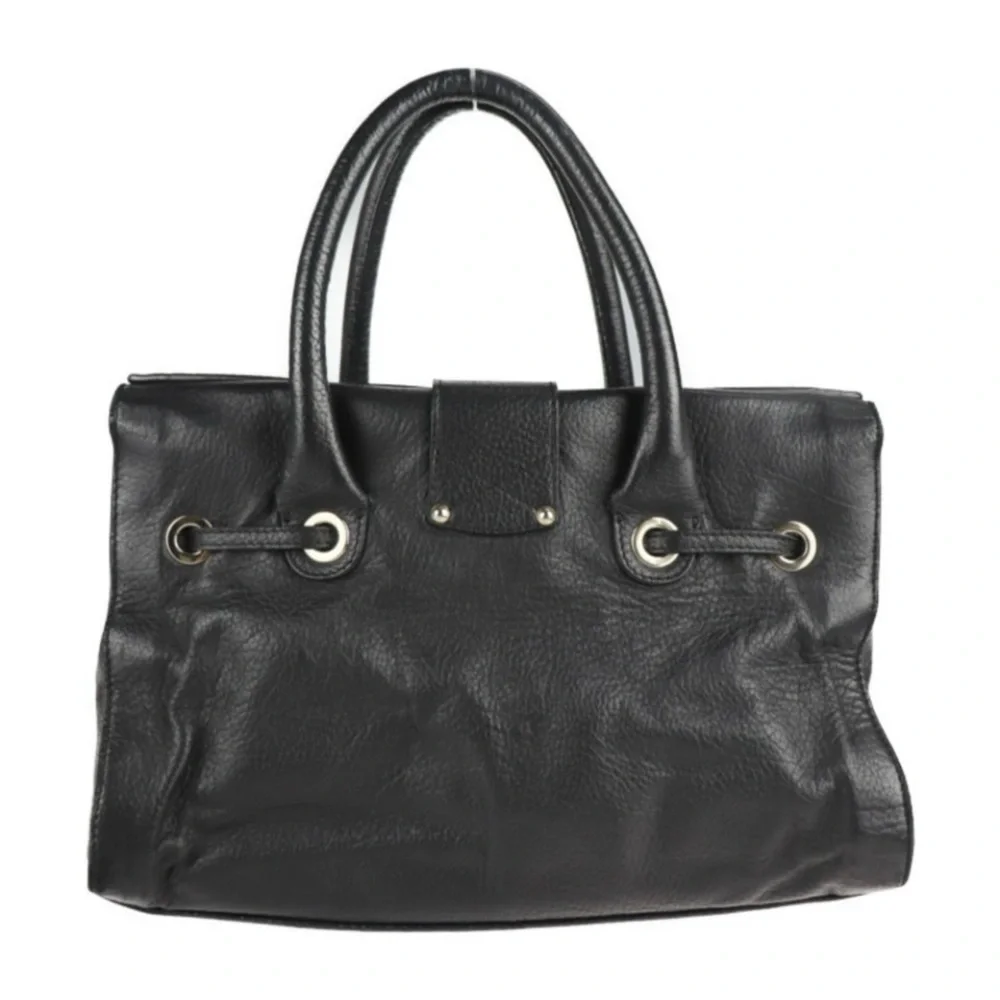 Jimmy Choo Rosalie 2Way Shoulder / Handbag Black Leather